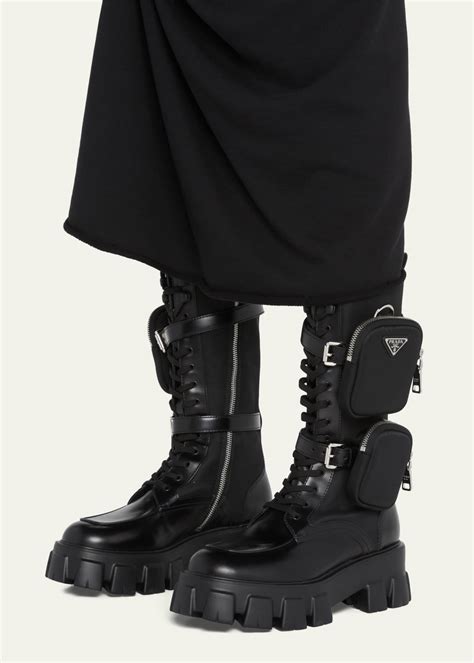 prada boots männer|prada monolith boots.